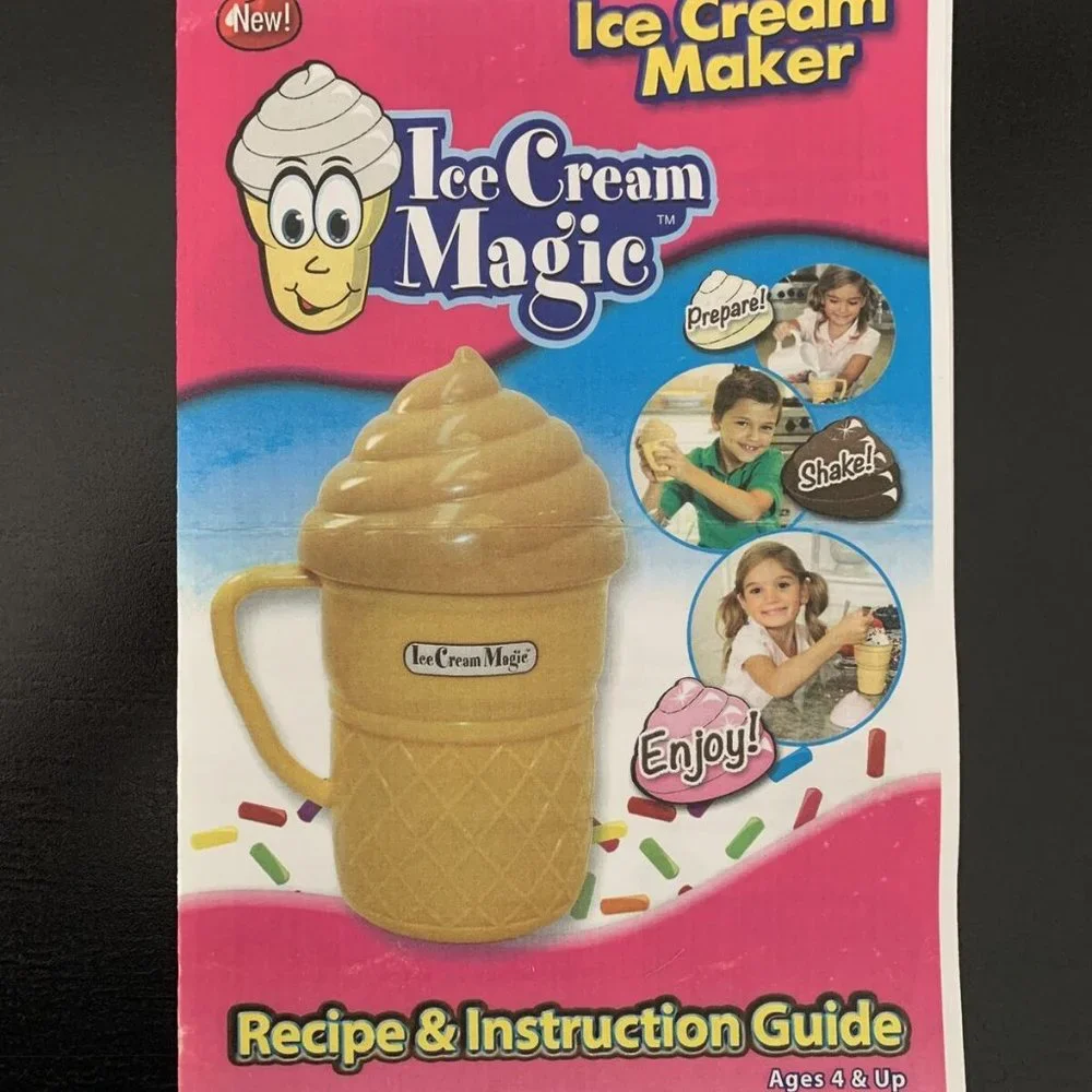 Ice cream Magic Cup ( As Seen On TV )Shake To Make Ice Cream In 3 Minutes
